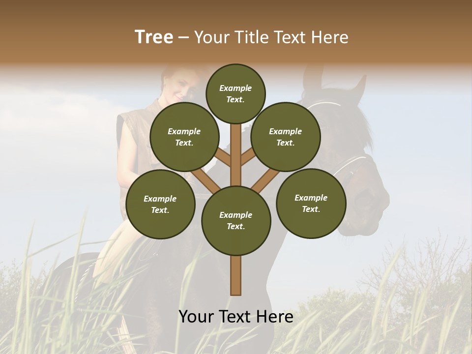 Stallion Rural Beauty PowerPoint Template