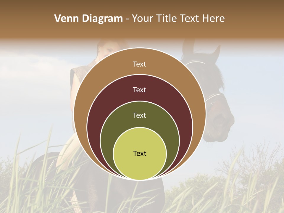 Stallion Rural Beauty PowerPoint Template
