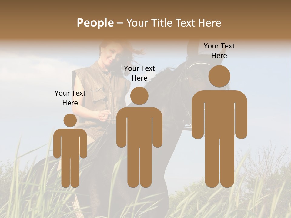 Stallion Rural Beauty PowerPoint Template