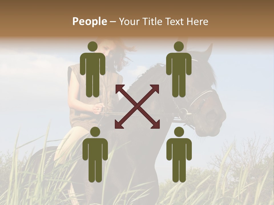 Stallion Rural Beauty PowerPoint Template