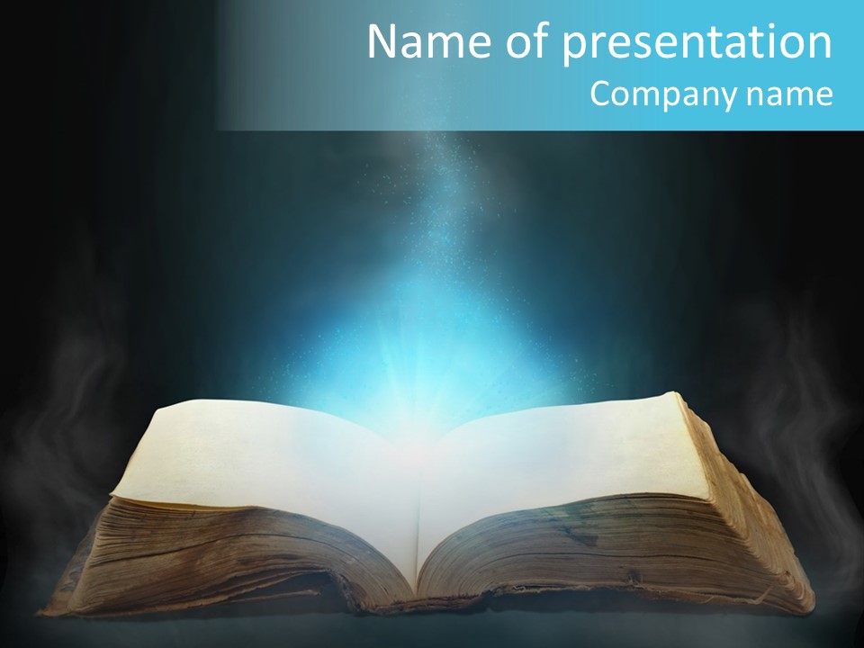 Sacred Literature Treasure PowerPoint Template