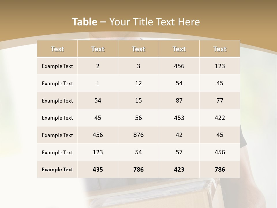 Cargo Blue Walking PowerPoint Template