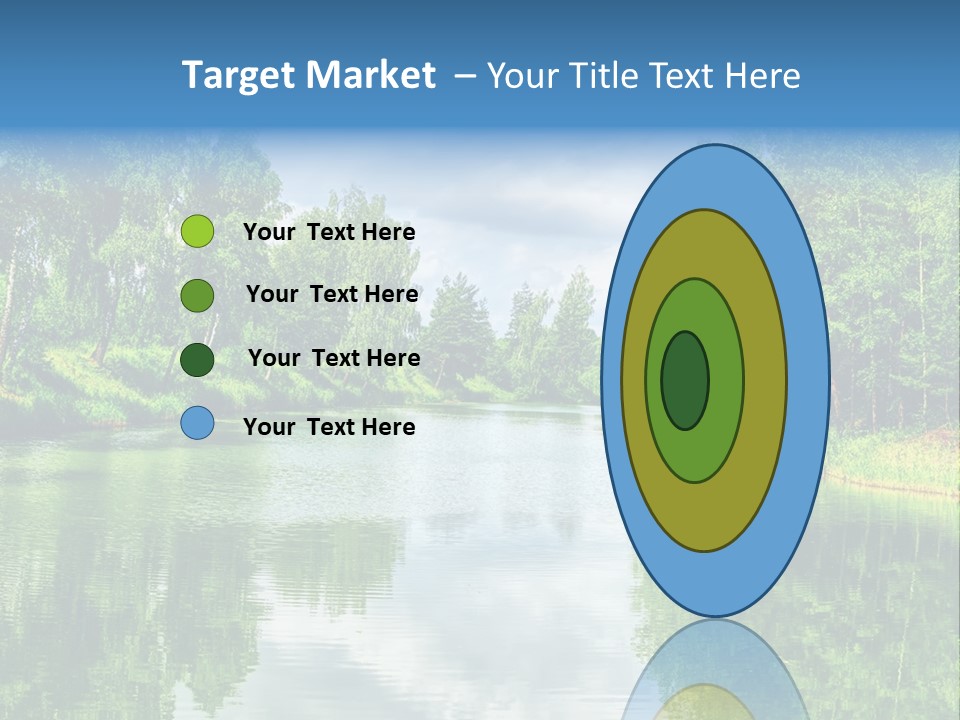 River Leaf Color PowerPoint Template