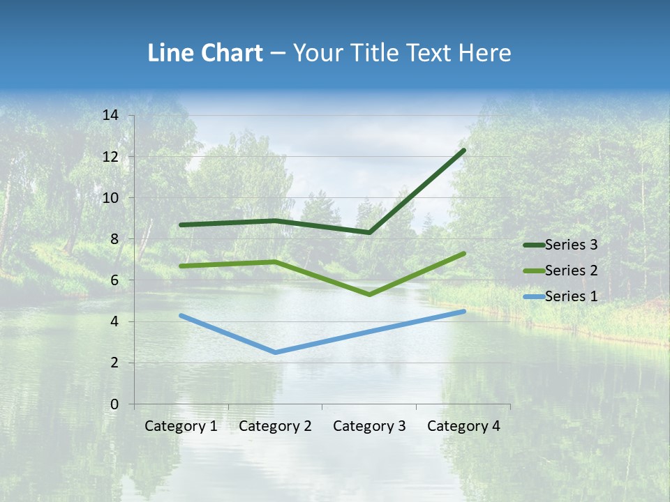 River Leaf Color PowerPoint Template