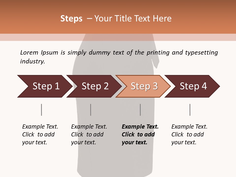 Beauty Clothing Broker PowerPoint Template