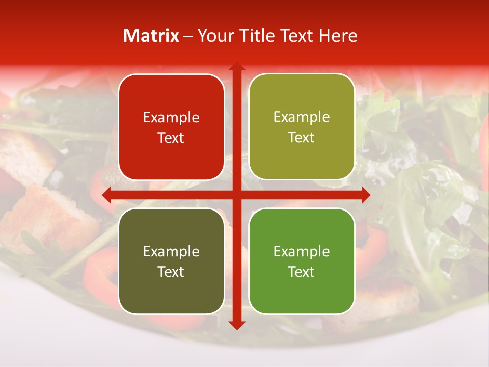 Immune Roasted Leaves PowerPoint Template