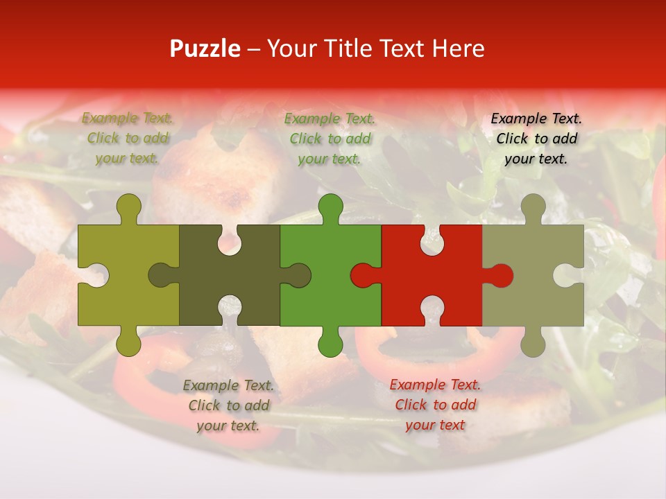 Immune Roasted Leaves PowerPoint Template