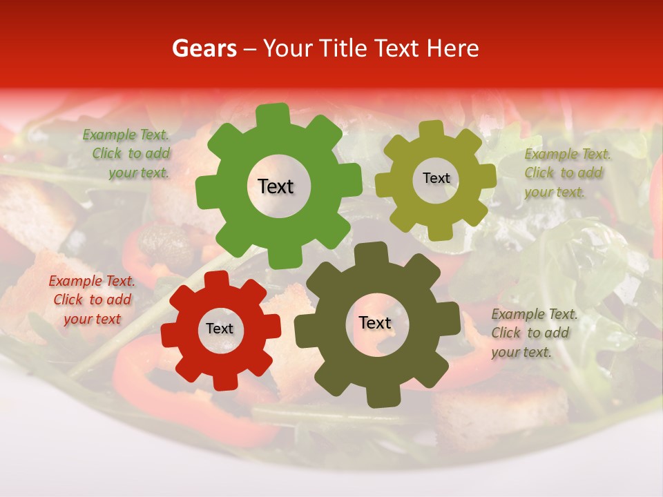 Immune Roasted Leaves PowerPoint Template