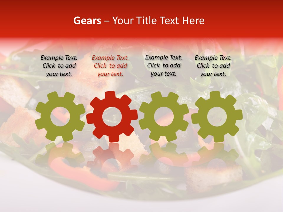 Immune Roasted Leaves PowerPoint Template