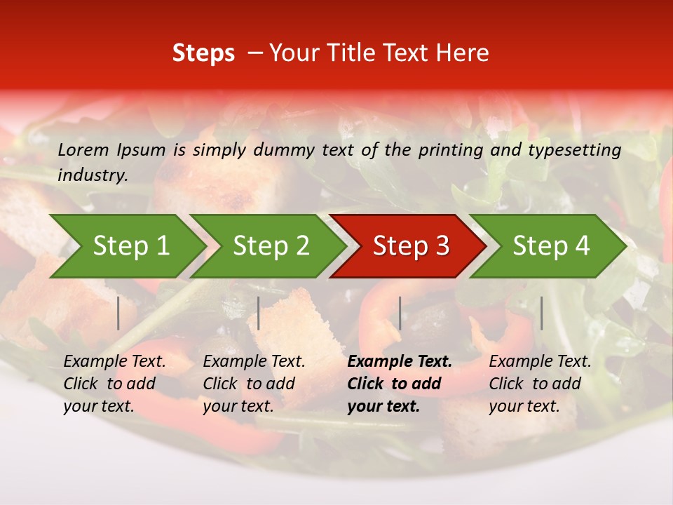 Immune Roasted Leaves PowerPoint Template