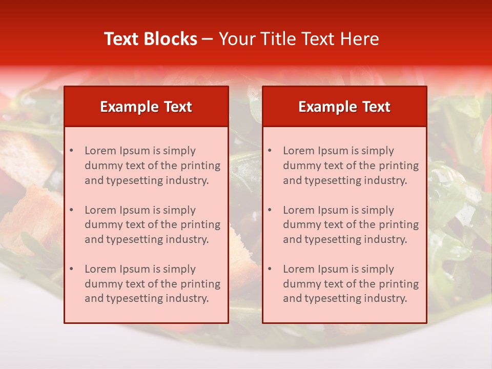 Immune Roasted Leaves PowerPoint Template