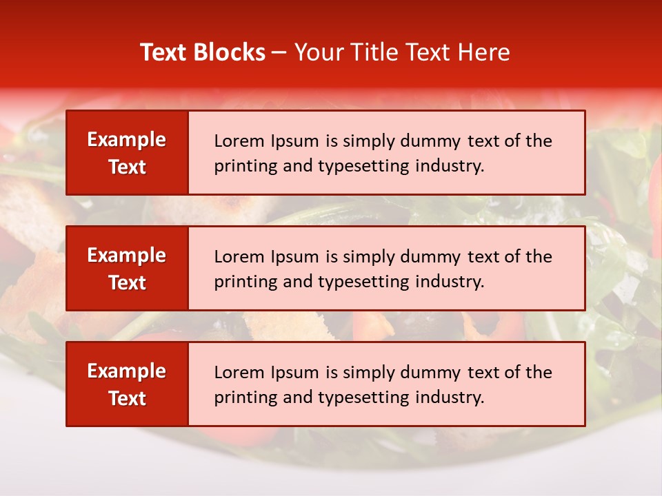 Immune Roasted Leaves PowerPoint Template