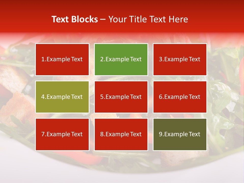 Immune Roasted Leaves PowerPoint Template