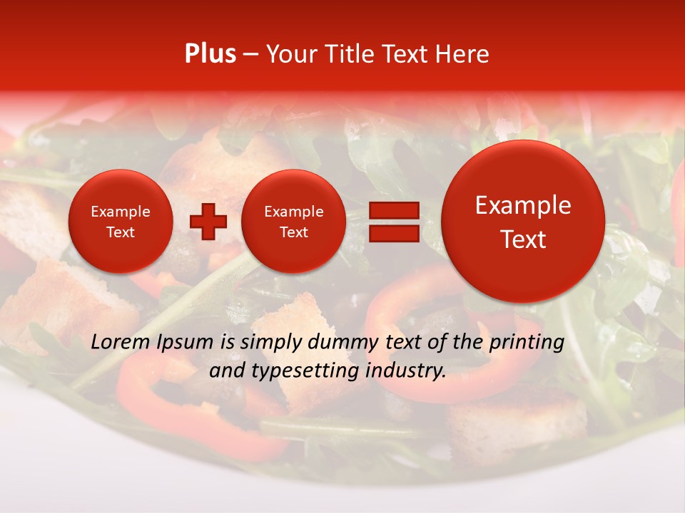 Immune Roasted Leaves PowerPoint Template