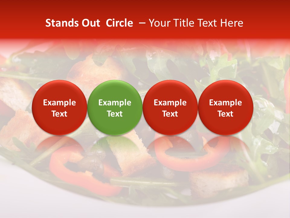 Immune Roasted Leaves PowerPoint Template