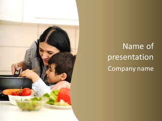 Family Preschool Parent PowerPoint Template