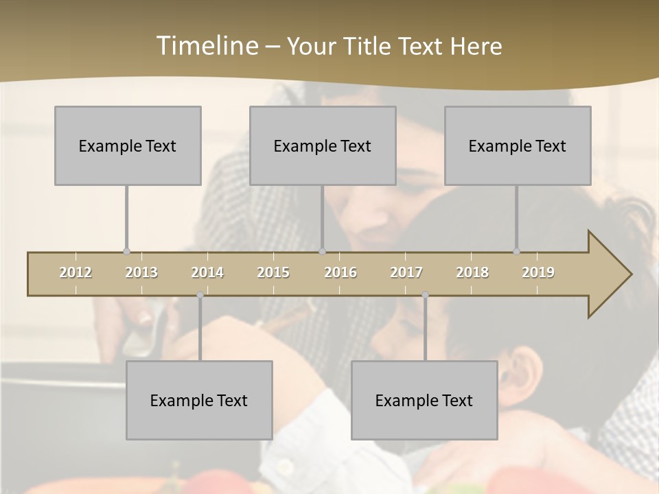 Family Preschool Parent PowerPoint Template
