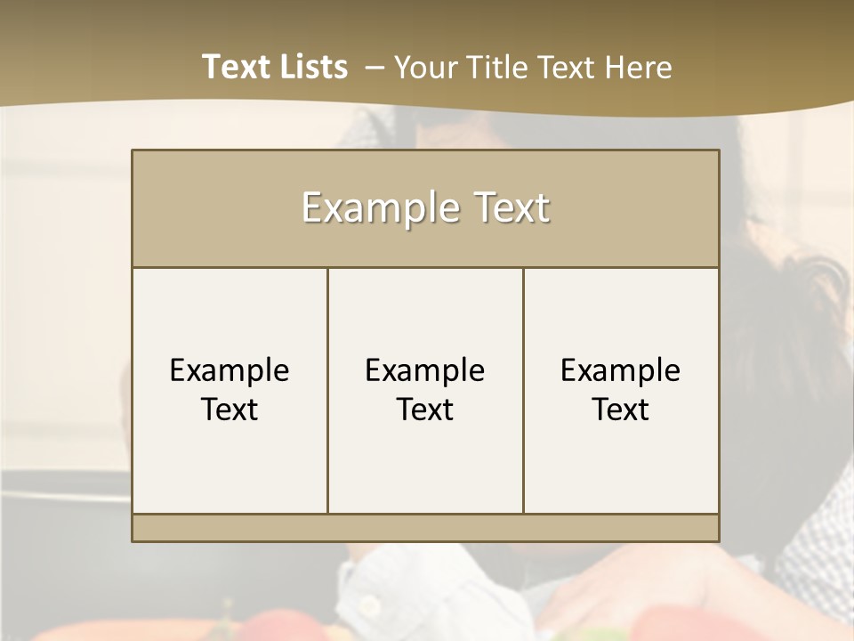 Family Preschool Parent PowerPoint Template