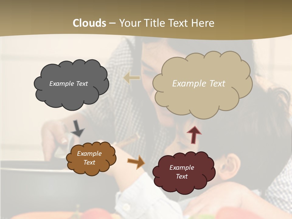 Family Preschool Parent PowerPoint Template