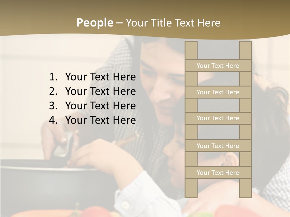 Family Preschool Parent PowerPoint Template