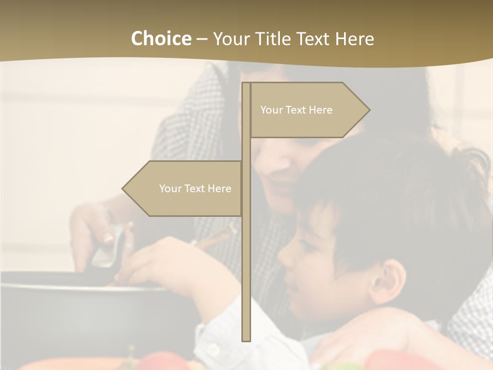 Family Preschool Parent PowerPoint Template