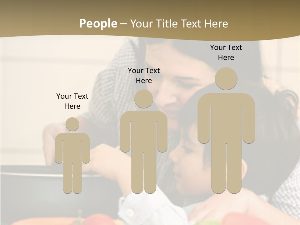 Family Preschool Parent PowerPoint Template