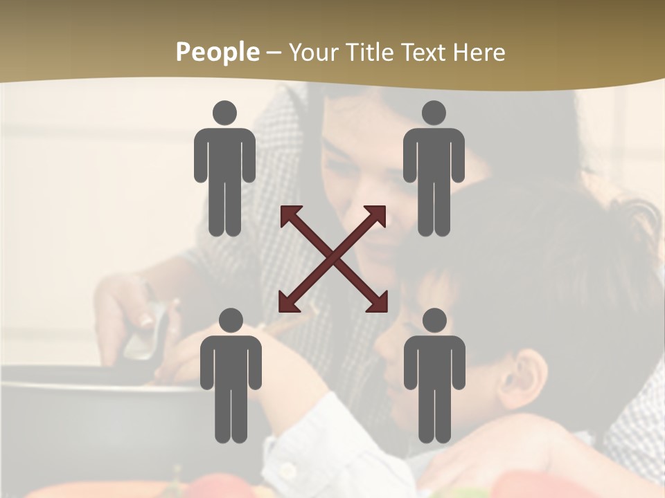 Family Preschool Parent PowerPoint Template