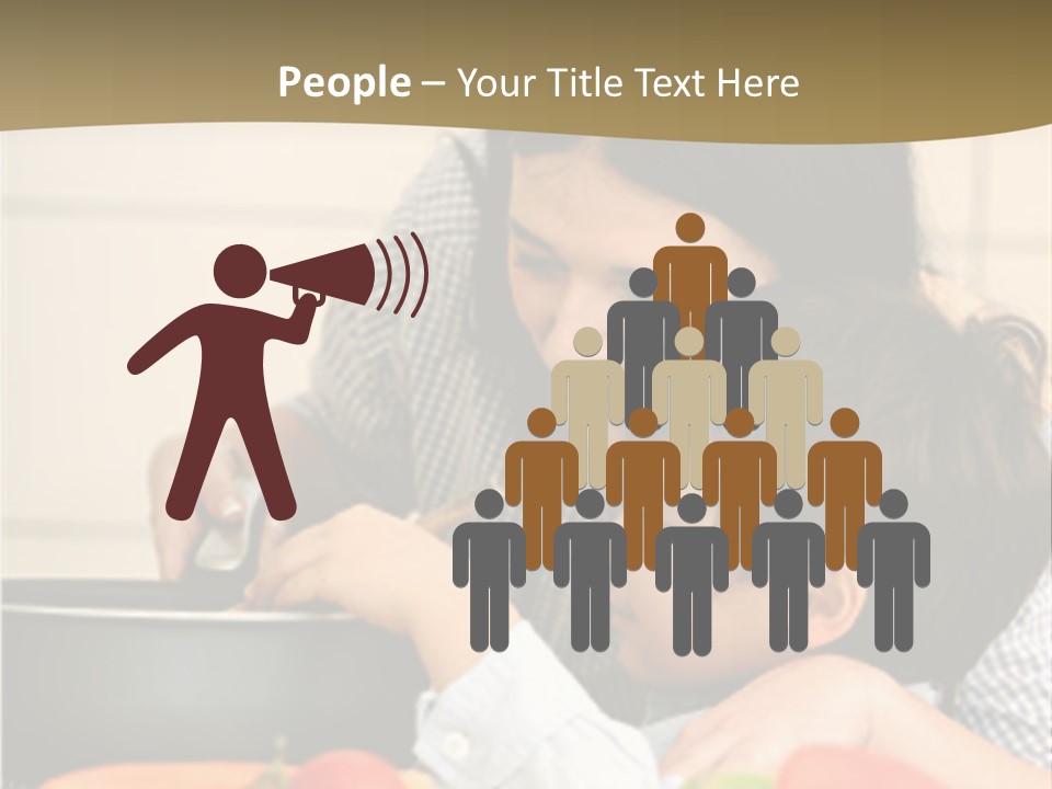 Family Preschool Parent PowerPoint Template