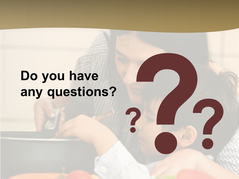 Family Preschool Parent PowerPoint Template