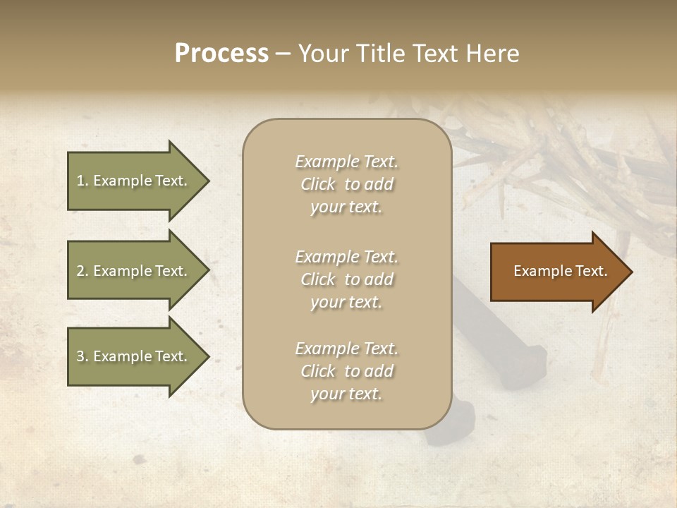 Friday Savior Nails PowerPoint Template