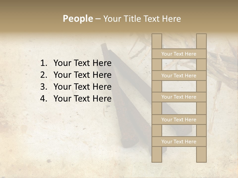 Friday Savior Nails PowerPoint Template
