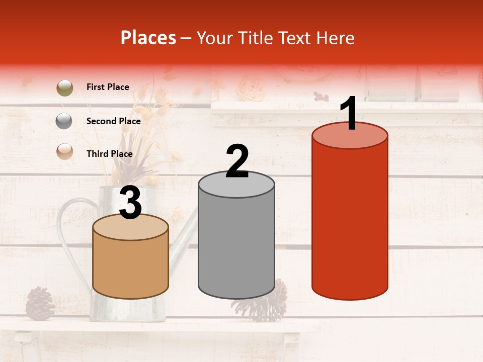 Bright Color Vase PowerPoint Template