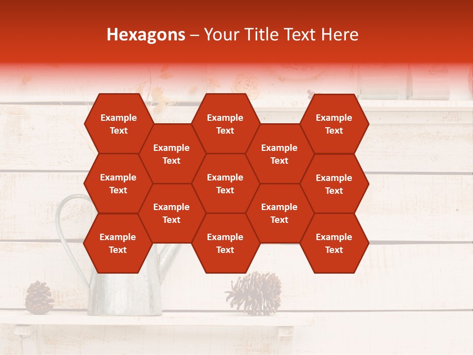 Bright Color Vase PowerPoint Template