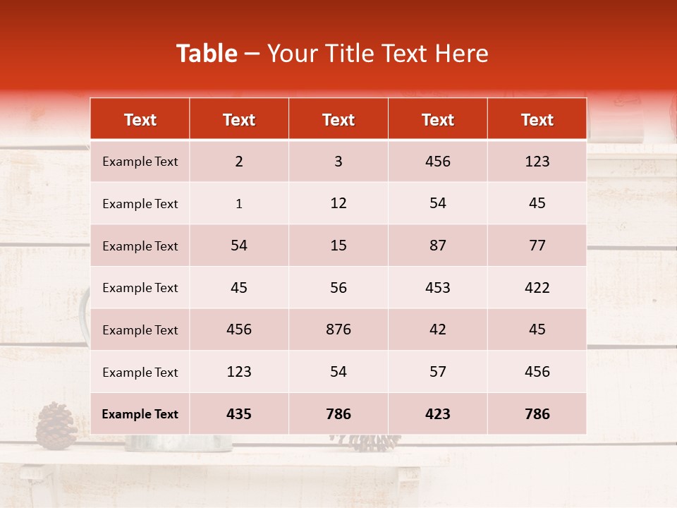 Bright Color Vase PowerPoint Template