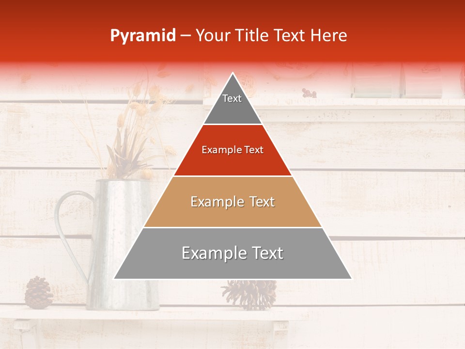 Bright Color Vase PowerPoint Template