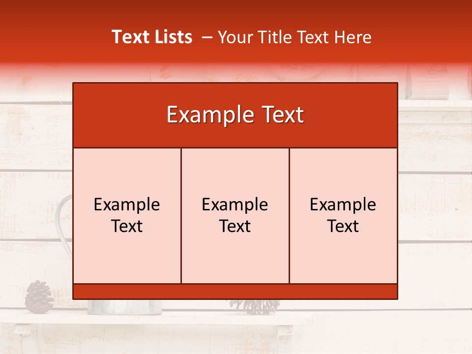 Bright Color Vase PowerPoint Template