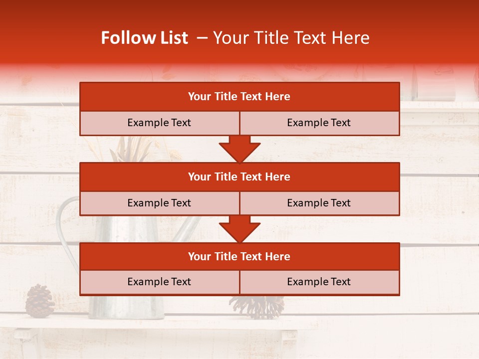 Bright Color Vase PowerPoint Template