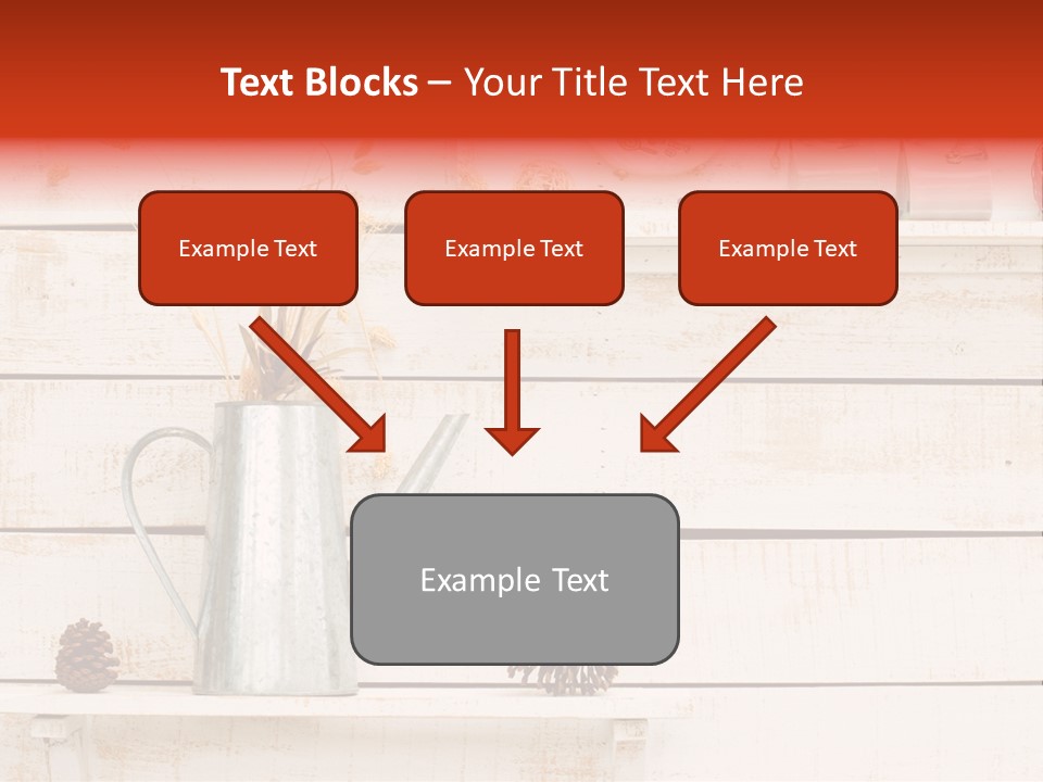 Bright Color Vase PowerPoint Template