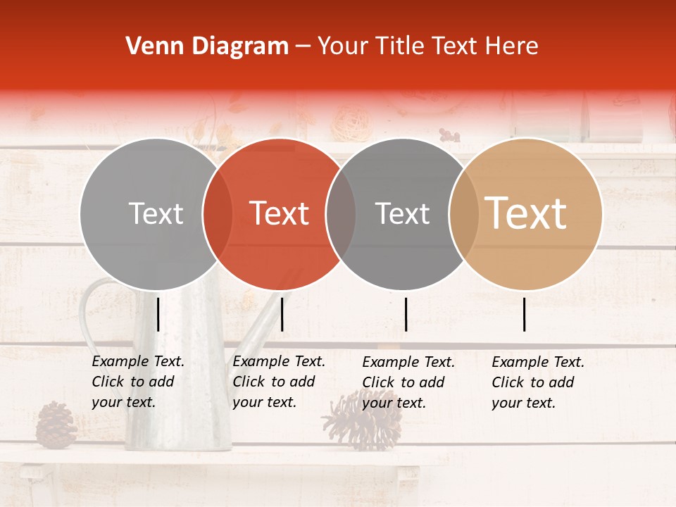 Bright Color Vase PowerPoint Template
