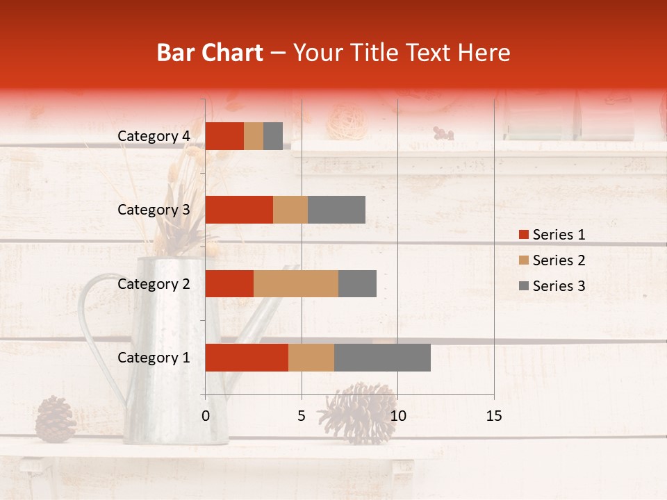 Bright Color Vase PowerPoint Template