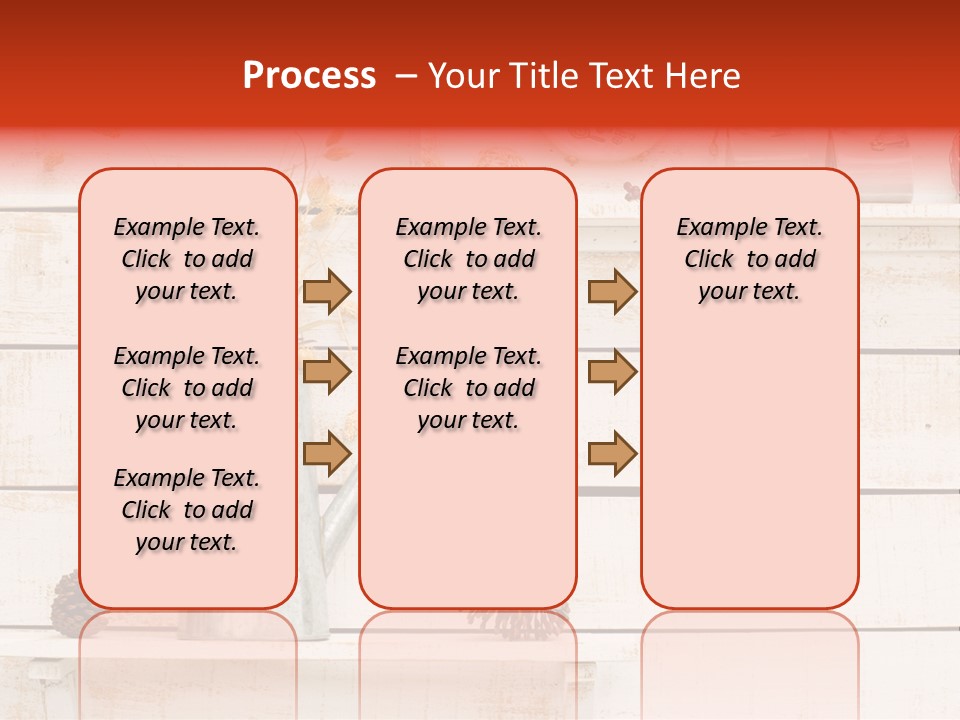 Bright Color Vase PowerPoint Template