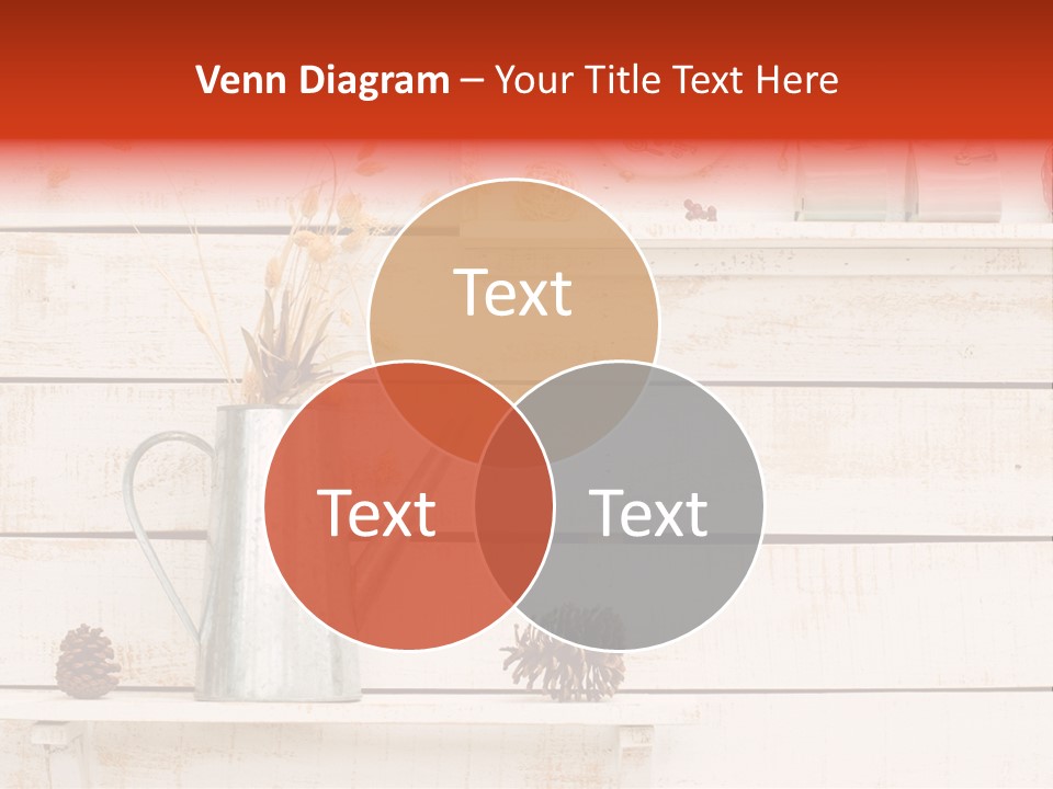 Bright Color Vase PowerPoint Template