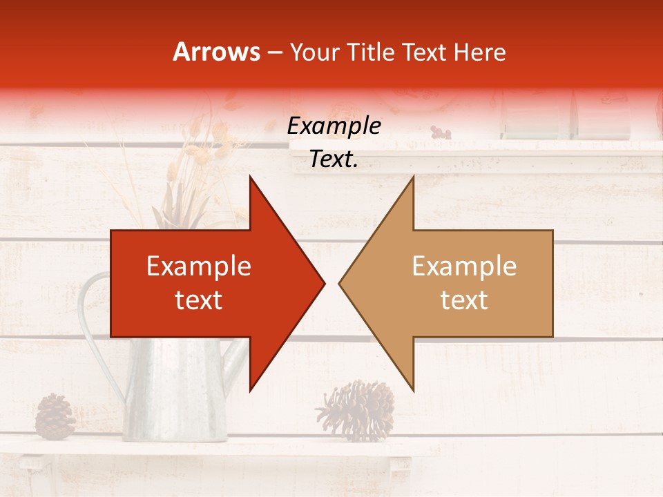 Bright Color Vase PowerPoint Template