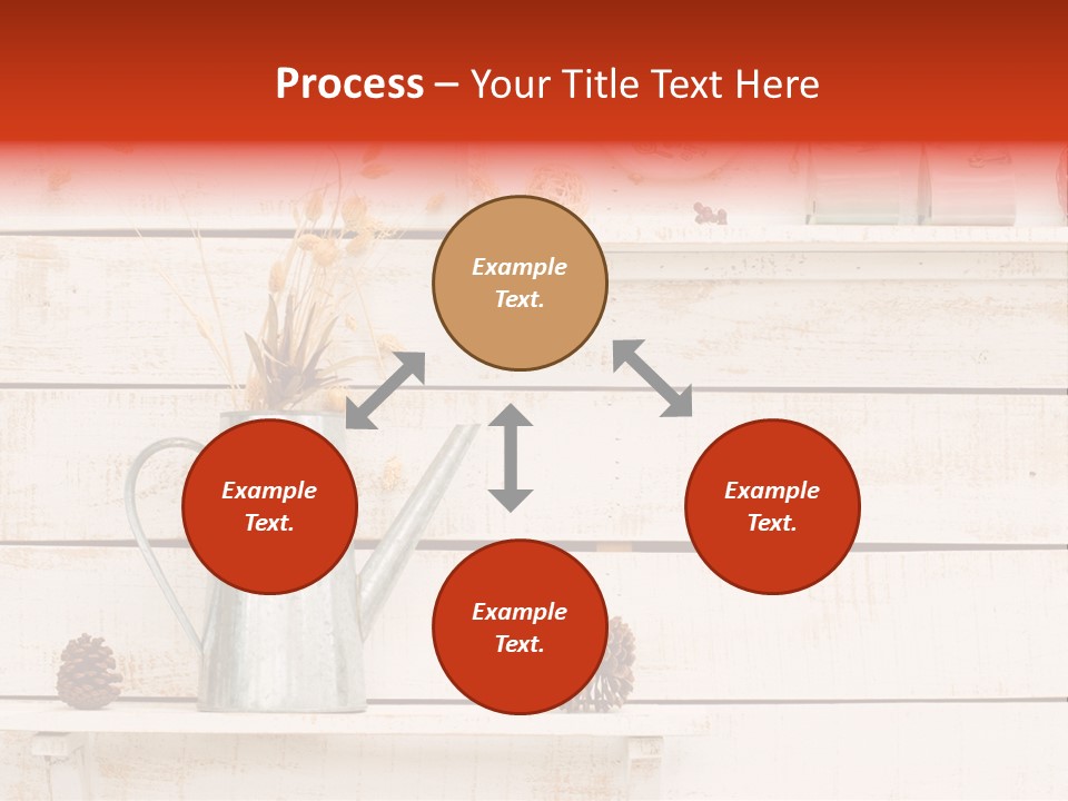 Bright Color Vase PowerPoint Template