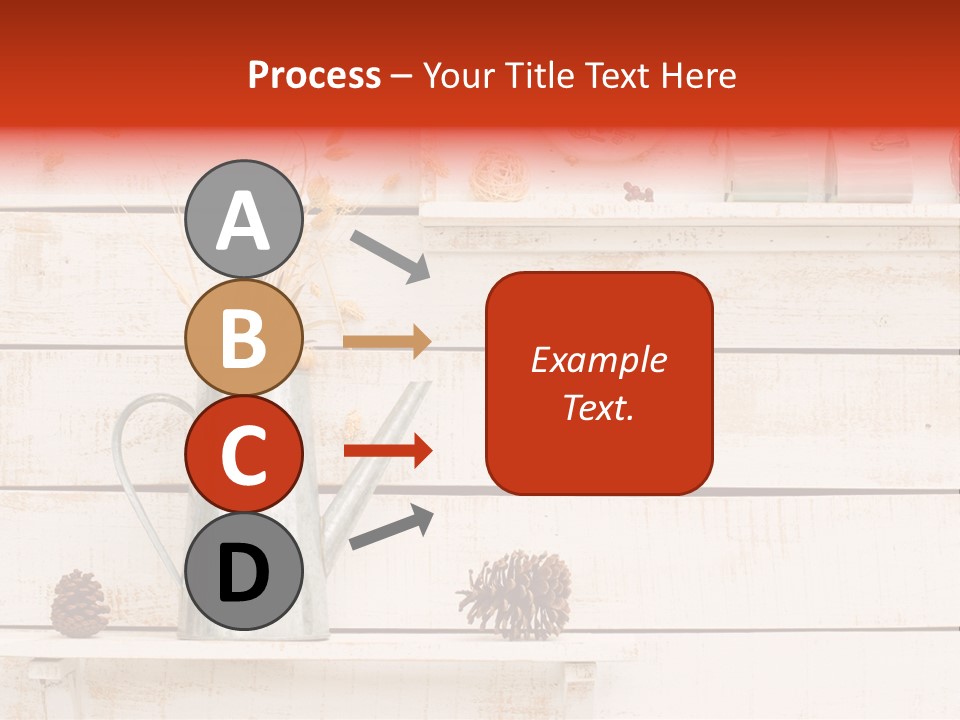 Bright Color Vase PowerPoint Template