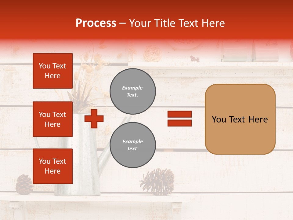 Bright Color Vase PowerPoint Template
