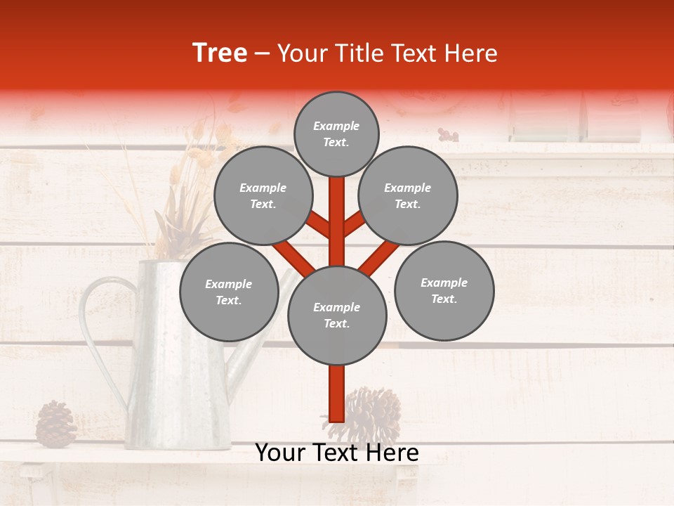 Bright Color Vase PowerPoint Template