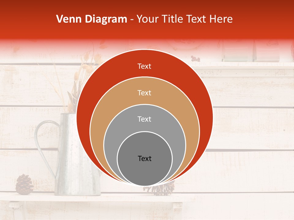 Bright Color Vase PowerPoint Template