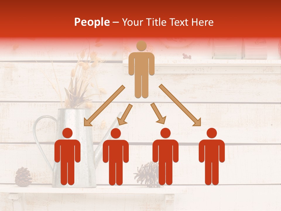 Bright Color Vase PowerPoint Template