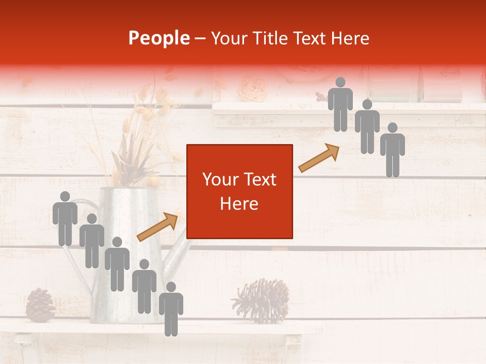 Bright Color Vase PowerPoint Template